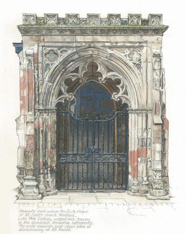 All Saints Porch, Hereford