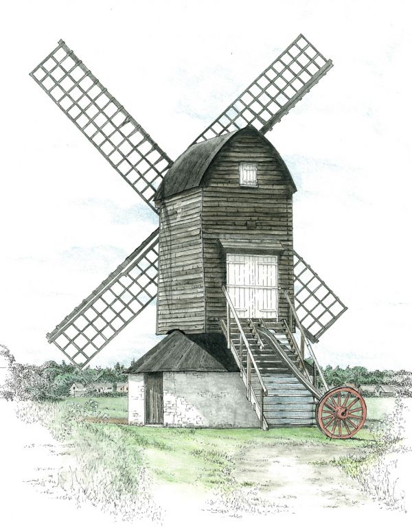 Pitstone Mill, Hertfordshire